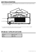 Preview for 2 page of Duraflame DFI021ARU Manual