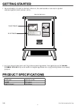 Предварительный просмотр 4 страницы Duraflame DFS-500-0 Manual