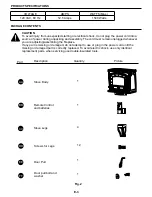 Preview for 4 page of Duraflame DFS-750-1 Homeowners Operating Manual