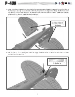 Preview for 8 page of Durafly Curtiss P-40N Instruction Manual