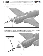 Preview for 10 page of Durafly Curtiss P-40N Instruction Manual