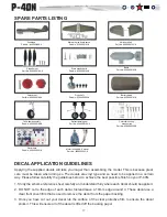 Preview for 20 page of Durafly Curtiss P-40N Instruction Manual