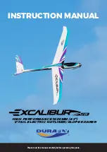 Durafly Excalibur V2 Instruction Manual предпросмотр