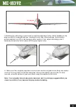 Предварительный просмотр 9 страницы Durafly ME-163 V2 Instruction Manual