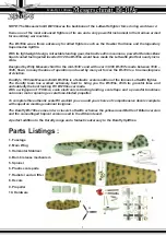 Предварительный просмотр 2 страницы Durafly Messerschmitt BF.109E-4 Instruction Manual