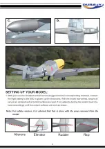 Предварительный просмотр 7 страницы Durafly Messerschmitt BF.109E-4 Instruction Manual