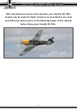 Предварительный просмотр 12 страницы Durafly Messerschmitt BF.109E-4 Instruction Manual