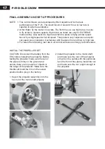 Preview for 20 page of Durafly P-51D OLD CROW Assembly And Operation Instructions Manual