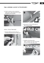 Preview for 21 page of Durafly P-51D OLD CROW Assembly And Operation Instructions Manual