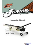 Предварительный просмотр 1 страницы Durafly Retro Series Junior models Plug and Fly Instruction Manual