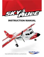 Предварительный просмотр 1 страницы Durafly Sky Mule Instruction Manual