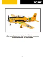 Предварительный просмотр 9 страницы Durafly T-28 TROJAN Instruction Manual