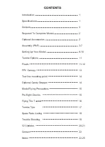 Preview for 3 page of Durafly TUNDRA V2 Instruction Manual