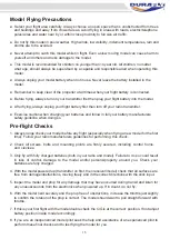 Preview for 18 page of Durafly TUNDRA V2 Instruction Manual