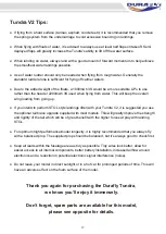 Preview for 20 page of Durafly TUNDRA V2 Instruction Manual