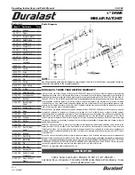 Предварительный просмотр 4 страницы Duralast 80-362 Operating Instructions And Parts Manual