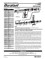 Предварительный просмотр 4 страницы Duralast 80-363 Operating Instructions And Parts Manual