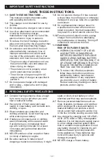 Предварительный просмотр 4 страницы Duralast DL-200D Owner'S Manual