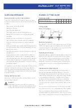 Предварительный просмотр 9 страницы Duralloy CUT 40 PFC MV Owner'S Manual