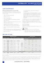 Preview for 10 page of Duralloy MULTIMIG 200 PFC MV Owner'S Manual