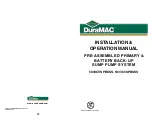 Предварительный просмотр 1 страницы DuraMAC 5030CVSPBUSS Installation & Operation Manual