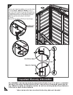 Предварительный просмотр 39 страницы DuraMax 10 Ft WoodBridge Owner'S Manual