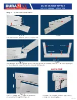 Предварительный просмотр 3 страницы DuraMax Duragrain Privacy Assembly Instructions