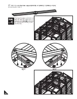 Preview for 34 page of DuraMax Storage Shed Owner'S Manual/ Instructions For Assembly