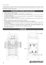 Предварительный просмотр 7 страницы Duramaxx 10027966 Manual