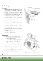 Предварительный просмотр 22 страницы Duramaxx 10028499 Manual