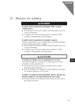 Предварительный просмотр 25 страницы Duratec POS S15 Notes On Safety And Installation