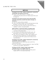 Preview for 26 page of Duratec POS S15 Notes On Safety And Installation