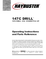 Предварительный просмотр 3 страницы DuraTech Industries HAYBUSTER 147C Operating Instructions And Parts Reference