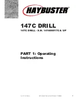 Предварительный просмотр 9 страницы DuraTech Industries HAYBUSTER 147C Operating Instructions And Parts Reference