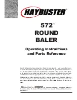 Предварительный просмотр 3 страницы DuraTech Industries Haybuster 572 Operating Instructions And Parts Reference