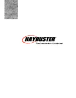 Предварительный просмотр 4 страницы DuraTech Industries Haybuster Balebuster 2620 Operating Instructions And Parts Reference