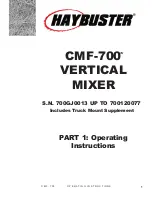 Preview for 15 page of DuraTech Industries HAYBUSTER CMF-700 Operating Instructions And Parts Reference