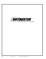 Preview for 110 page of DuraTech Industries HAYBUSTER CMF-700 Operating Instructions And Parts Reference