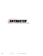 Preview for 146 page of DuraTech Industries HAYBUSTER CMF-700 Operating Instructions And Parts Reference