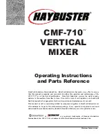 Preview for 3 page of DuraTech Industries HAYBUSTER CMF-710 Operating Instructions Manual