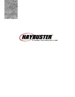 Preview for 2 page of DuraTech Industries Haybuster GP-50 Operating Instructions And Parts Reference