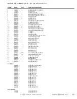 Preview for 85 page of DuraTech Industries Haybuster GP-50 Operating Instructions And Parts Reference