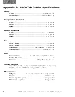 Preview for 66 page of DuraTech Industries HAYBUSTER H-800 Operating Instructions And Parts Reference