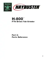 Preview for 69 page of DuraTech Industries HAYBUSTER H-800 Operating Instructions And Parts Reference