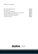 Preview for 2 page of Duratech DURALINK PL-REM-60 Manual