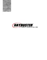 Preview for 2 page of Duratech HAYBUSTER 107C DRILL Operating Instructions And Parts Manual