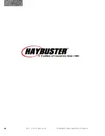 Preview for 46 page of Duratech HAYBUSTER 107C DRILL Operating Instructions And Parts Manual