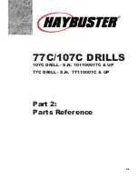 Preview for 57 page of Duratech HAYBUSTER 107C DRILL Operating Instructions And Parts Manual