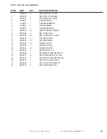 Preview for 69 page of Duratech HAYBUSTER 107C DRILL Operating Instructions And Parts Manual