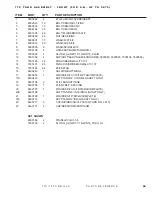 Preview for 77 page of Duratech HAYBUSTER 107C DRILL Operating Instructions And Parts Manual